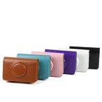 純色 PU 皮革相機包，適用於 Polaroid Snap Touch 相機，Snap Touch