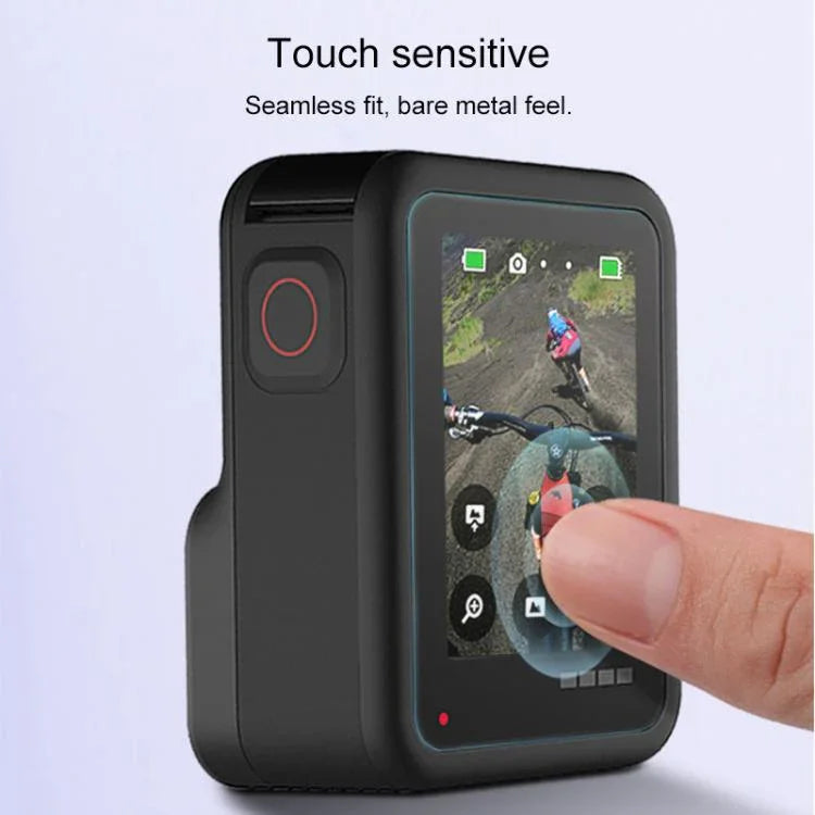 適用 GoPro HERO8 Black 相機鏡頭高清保護膜 + LCD 顯示屏高清保護貼