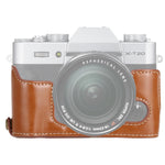 1/4 吋螺紋 PU 皮革相機半套底座，適用於 FUJIFILM X-T10 / X-T20，適用於 FUJIFILM XT10，適用於 FUJIFILM XT10