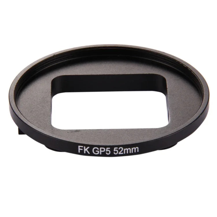 52mm 三合一圓形UV鏡頭濾鏡，附蓋，適用於GoPro HERO7 Black/6/5，52mm UV鏡
