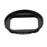 58mm 3合1 圓形 UV 鏡頭濾鏡，附蓋，適用於 GoPro HERO7 Black/6 /5，58mm UV 濾鏡