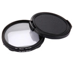 58mm 3合1 圓形 UV 鏡頭濾鏡，附蓋，適用於 GoPro HERO7 Black/6 /5，58mm UV 濾鏡