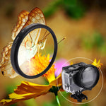58mm 2 in 1 10X Close-Up Lens Filter for GoPro HERO7 Black/6 /5, 58mm Close-Up Lens