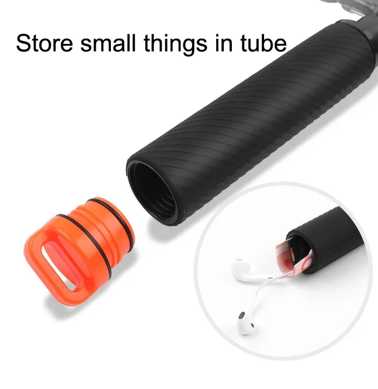 快門觸發器 + 半球形鏡頭透明蓋 + 浮力手持握把潛水浮力棒，附可調防丟繩、螺絲及扳手，適用於 GoPro HERO7 /6 /5，透明蓋+握把