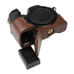 1/4英吋螺紋PU皮革相機半套底座，適用於Nikon Z50，適用於Nikon Z50
