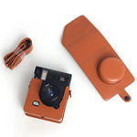 復古PU皮革相機包，適用於LOMO Automat Instax相機