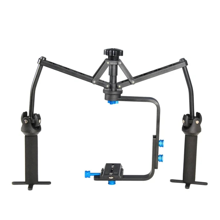 YELANGU YLG-0108F 蜘蛛穩定器帶快拆板，適用於攝錄機DV視頻相機DSLR