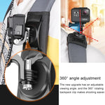 魔鬼氈背包Rec-Mounts夾具帶螺絲，適用GoPro、Insta360、DJI及其他運動相機