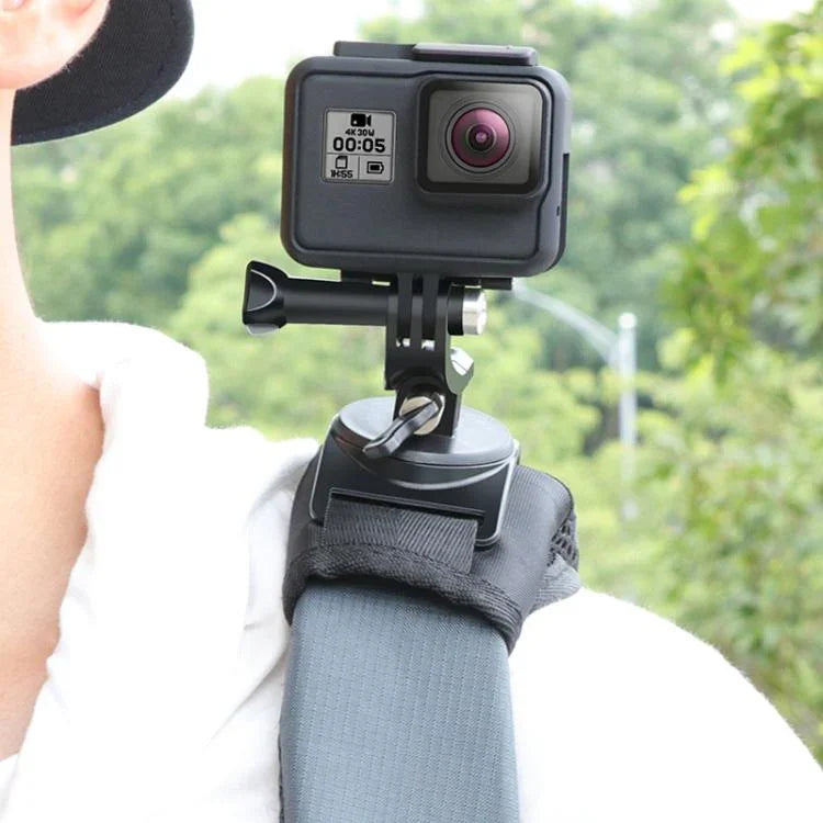 魔鬼氈背包Rec-Mounts夾具帶螺絲，適用GoPro、Insta360、DJI及其他運動相機