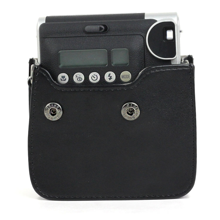 PU 皮革相機保護包，適用於 FUJIFILM Instax Mini 90 相機，附可調式肩帶，適用於 FUJIFILM Instax Mini 90