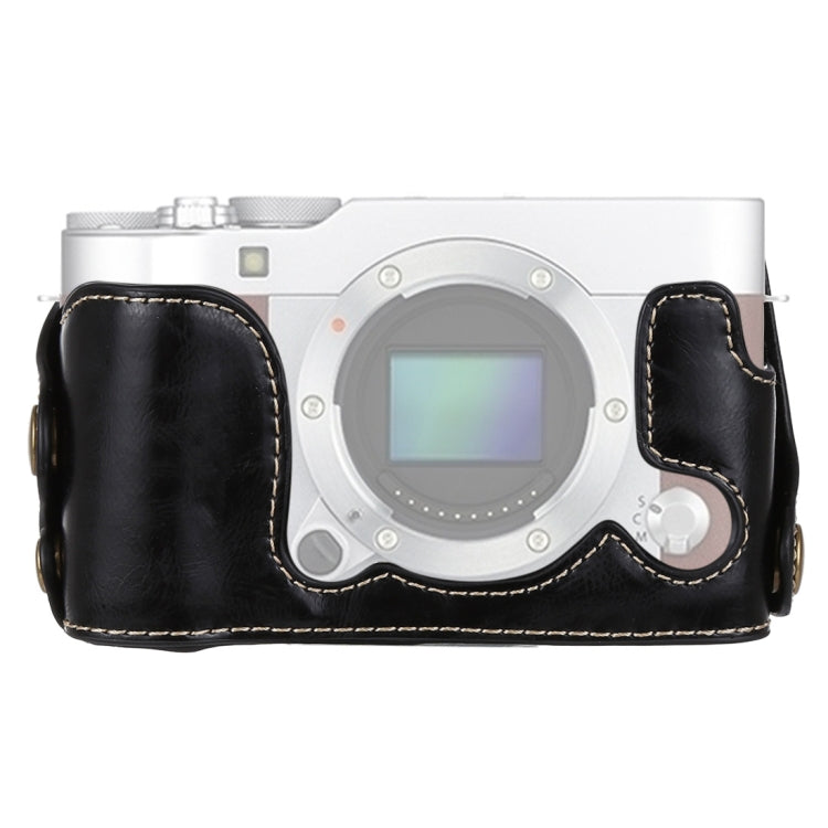 1/4 吋螺紋 PU 皮革相機半套底座，適用 FUJIFILM X-A3 / X-A10，適用 FUJIFILM XA3