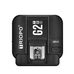 TRIOPO G2 無線閃光燈觸發器 2.4G 接收/發射雙用 TTL 高速觸發器，適用 Canon 相機，G2 適用 Canon 相機