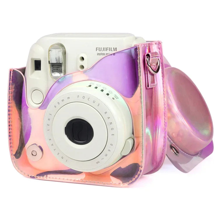 透明 Symphony PVC 相機包附肩帶，適用於 Fujifilm Instax mini 11，適用 Fujifilm Instax mini 11 (PVC)