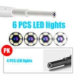 C01 4.3吋螢幕顯示 HD1080P視覺耳鏟內窺鏡，6顆LED燈，直徑：3.9mm，C01 3.9mm