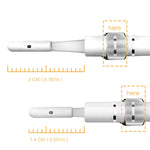 I98 130 萬高清視覺耳垢清潔工具內視鏡，配備 6 顆 LED，鏡頭直徑：5.5mm