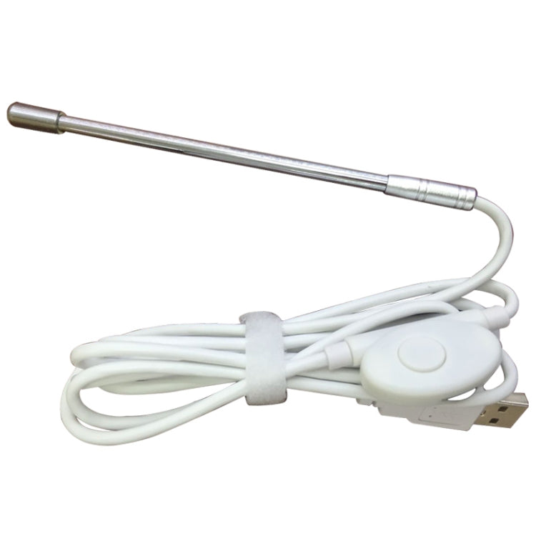 0.3 百萬像素 USB 數位顯微鏡，配備 6 顆 LED 燈，鏡頭直徑：4.9mm
