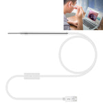 1MP 高清視覺耳鼻牙內窺鏡帶 6 顆 LED，鏡頭直徑：4.3mm