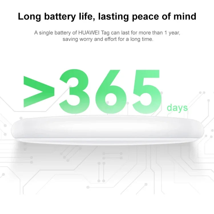 HUAWEI Tag 輕巧防丟小精靈寵物防丟追蹤器，HUAWEI Tag