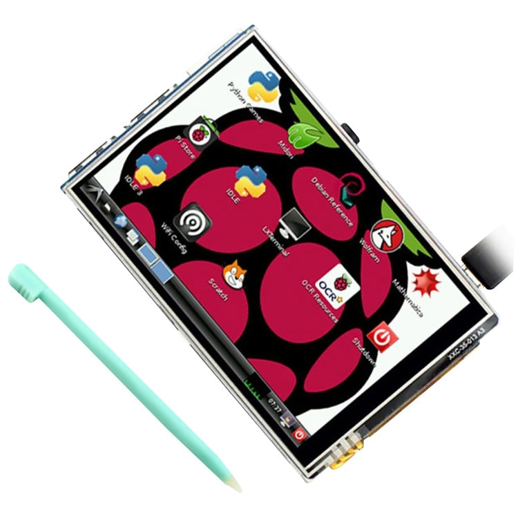 3.5 吋 LCD TFT 觸控螢幕顯示器，附觸控筆，適用 Raspberry Pi