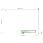 3.5 吋 LCD TFT 觸控螢幕顯示器，附觸控筆，適用 Raspberry Pi