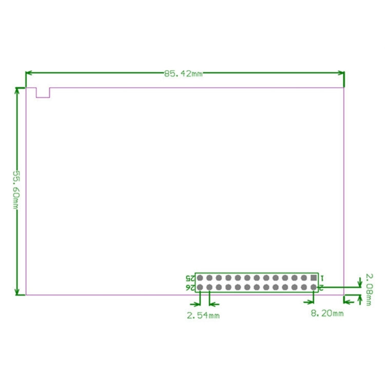 3.5 吋 LCD TFT 觸控螢幕顯示器，附觸控筆，適用 Raspberry Pi