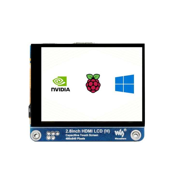Waveshare 2.8吋480x640 HDMI IPS LCD顯示屏（H）全貼合屏幕