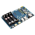 Waveshare PoE UPS 基板，適用 Raspberry Pi CM4，千兆以太網，雙 HDMI，四 USB 2.0，PoE UPS 基板
