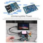 Waveshare PoE UPS 基板，適用 Raspberry Pi CM4，千兆以太網，雙 HDMI，四 USB 2.0，PoE UPS 基板