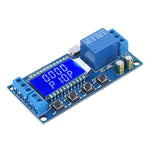 XY-LJ02 6-30V 微型 USB 數位 LCD 顯示延時繼電器模組控制定時開關