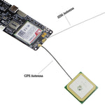 WiFi 藍牙 18560 電池座 太陽能充電模組開發板，T-SIM7000G