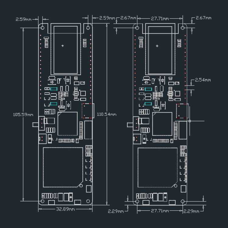 WiFi 藍牙 18560 電池座 太陽能充電模組開發板，T-SIM7000G