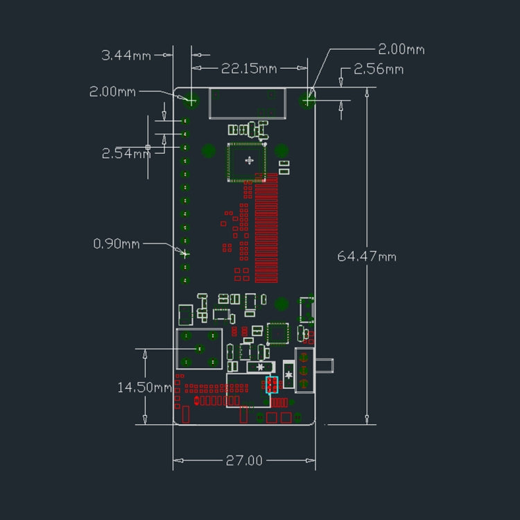 TTGO LORA32 V2.1 ESP32 0.96 吋 OLED 藍牙 WiFi 無線模組 915MHz SMA IP5306 模組含天線，915MHz