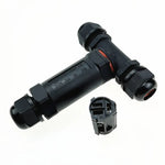 XY25 IP68防水3針T型電纜連接器，XY25(T3)