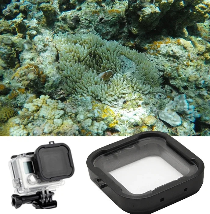 GoPro HERO4 /3+ 專用六線星形濾鏡快拆潛水鏡頭，GoPro HERO4 /3+ 星形濾鏡