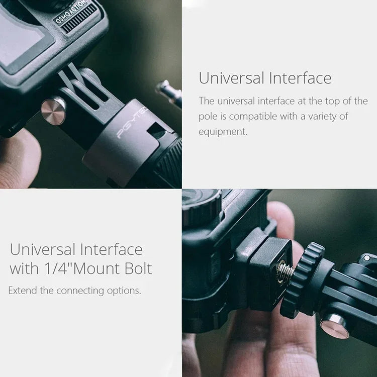 PGYTECH P-GM-117 DJI Osmo Action 專用運動相機三腳架延長自拍棒，P-GM-117
