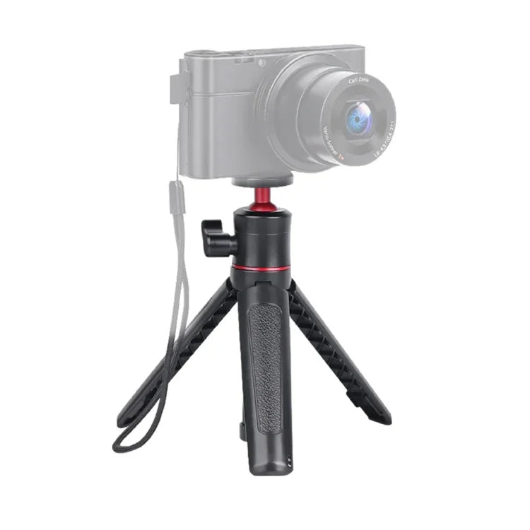 RUIGPRO 多功能可折疊三腳架支架自拍單腳架，帶球頭，適用於 GoPro、Insta360、DJI 及其他運動相機，三腳架單腳架