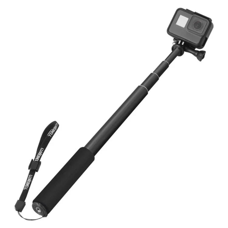 通用鋁合金自拍棒附轉接頭，長度：25-75cm，長度：25-75cm