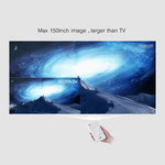 P09 便攜 4K 超高清 DLP 迷你智能投影機，帶紅外遙控，Amlogic S905X 四核 A53 最高 1.5GHz，Android 6.0，1GB+8GB，支持 2.4G/5G WiFi，藍牙，TF 卡槽