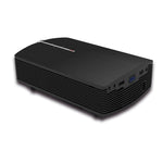 YG510 1200 LUX 800*480 LED 投影機 HD 家庭劇院，支援 HDMI、VGA、AV、TF 及 USB，YG510 黑色