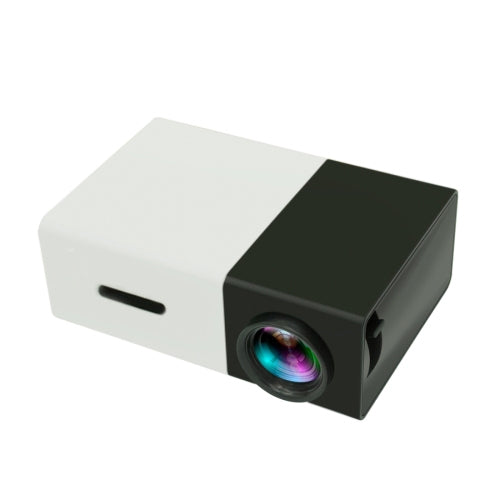 YG300 400 流明 便攜迷你家庭劇院 LED 投影機，附遙控器，支援 HDMI、AV、SD、USB 介面