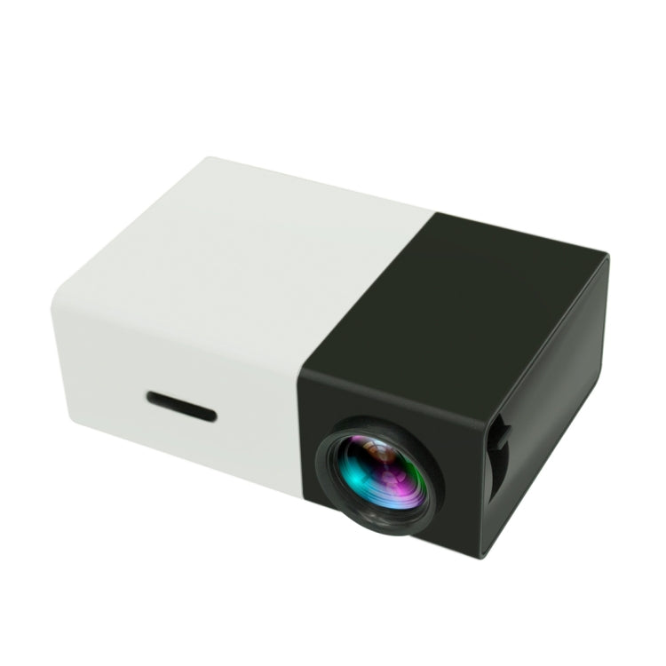 YG300 400 流明 便攜迷你家庭劇院 LED 投影機，附遙控器，支援 HDMI、AV、SD、USB 介面