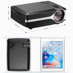 Wejoy L1 80 流明 4 吋 LCD 技術高清 800*480 像素投影機，VGA，HDMI，L1