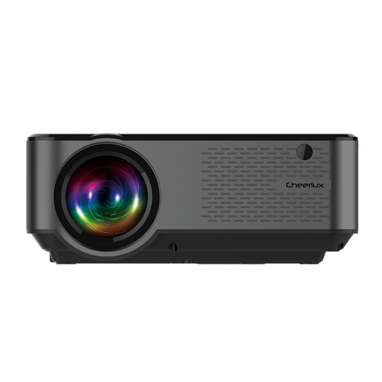 Cheerlux C9 1280x720 720P 高清智能投影機，支援 HDMI x 2 / USB x 2 / VGA / AV，C9（黑色），C9，C9（黑灰色）