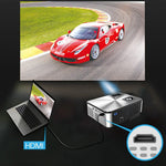 Cheerlux C9 1280x720 720P 高清智能投影機，支援 HDMI x 2 / USB x 2 / VGA / AV，C9（黑色），C9，C9（黑灰色）