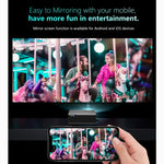 RD825 1280x720 2200流明迷你LED投影儀家庭影院，支持HDMI、AV、VGA和USB，手機版，手機版