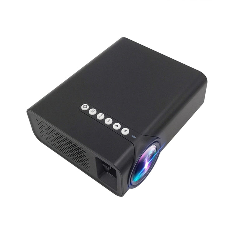 YG520 800x480 1800流明迷你LED投影儀家庭影院，支持HDMI、AV、SD、USB和VGA，手機版，手機版