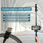 Sunnylife OP-X9208 DJI OSMO Pocket Type-C to Type-C 傳輸線，長度：1m，Type-C