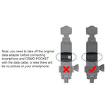 Sunnylife OP-X9208 DJI OSMO Pocket Type-C to Type-C 傳輸線，長度：1m，Type-C