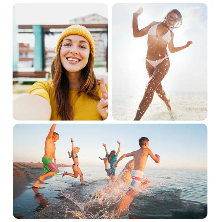 RUIGPRO 一體成型手持三腳架自拍棒伸縮獨腳架支架，適用 GoPro、Insta360、DJI 及其他運動相機，黑色