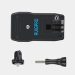 RUIGPRO 360 度旋轉背包 Rec-Mounts 夾式夾具支架，附螺絲，適用 GoPro、Insta360、DJI 及其他運動相機，360 度旋轉夾